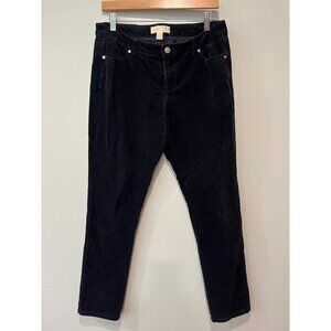 Michael Kors‎ Corduroy Pants Size 10 Black